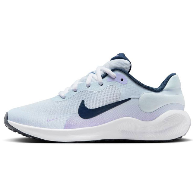 送料無料 スニーカー ローカット キッズ 男の子 女の子 SS 春夏 新作 春新作 夏新作 人気 流行 定番 2024 7 FB7689-004 レボリューション （GS） ジュニア子供靴 紐靴 グレー/ネイビー の通販は 6,490円