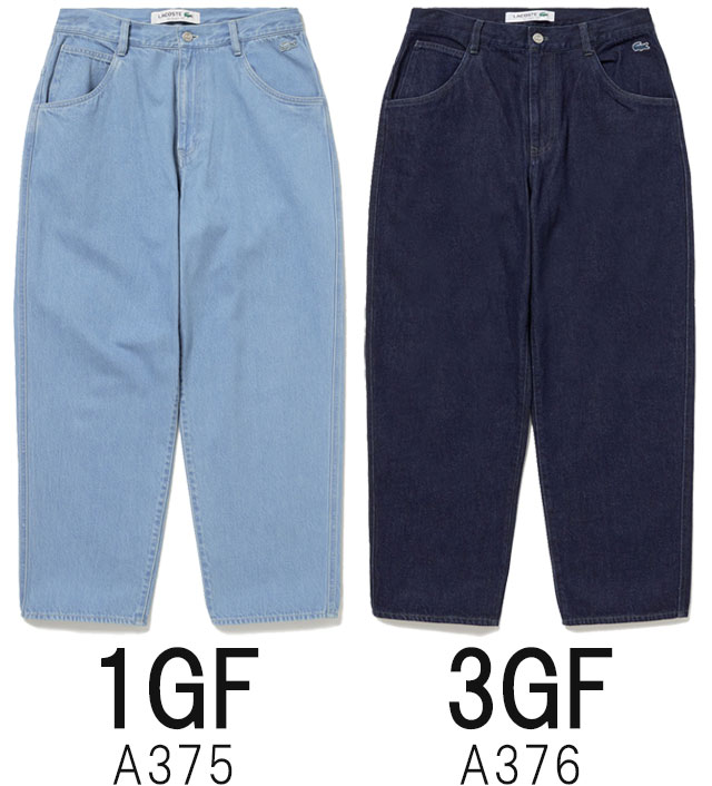 送料無料 長ズボン メンズ SS 春夏 新作 春新作 夏新作 人気 流行 定番 2024 HH002 11.5oz ワイドデニムパンツ ジーンズ ワイドパンツ ボトムス ジーパン ロングパンツ 厚手 カジュアル セットアップ可能 ロゴ ライトブルー インディゴブルー