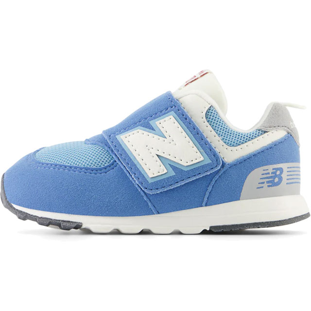送料無料 スニーカー ファーストシューズ ベビーシューズ ローカット キッズ ベビー 男の子 SS 春夏 新作 春新作 夏新作 人気 流行 定番 2024 NB NW574 RCA ニューバランス ベルクロ マジックテープ キッズシューズ ブルー 子供靴の通販は