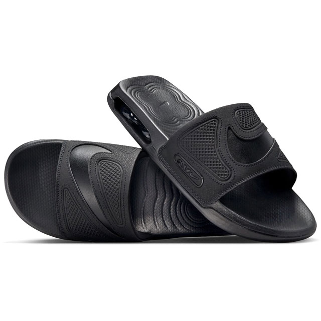 送料無料 エア マックス メンズ SS 春夏 新作 春新作 夏新作 人気 流行 定番 2024 NIKE DC1460-007 シロ スライドサンダル 黒 ブラック 靴