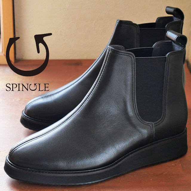 ☆美品☆【コールハーン】サイドゴアブーツ (5.5) カメア 防水 レザー