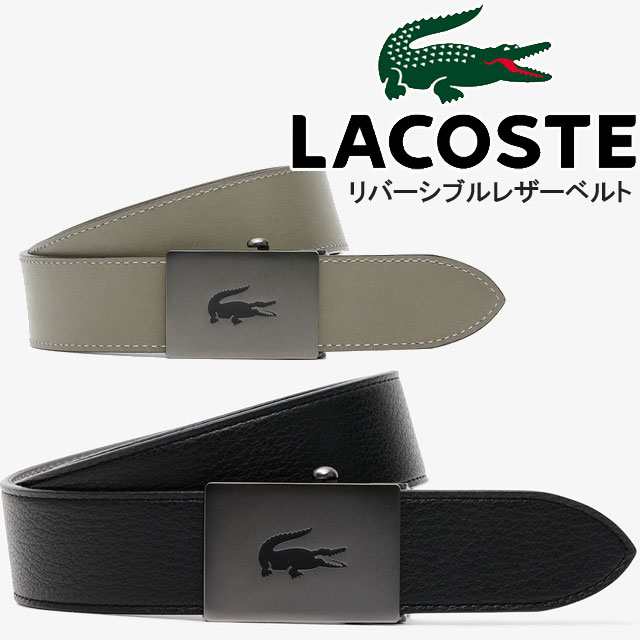 送料無料 ベルト メンズ FW 秋冬 新作 秋新作 冬新作 人気 流行 定番 2024 2025 ラコステ LACOSTE 2WAY RC001J P01 ガチャベルバックルリ