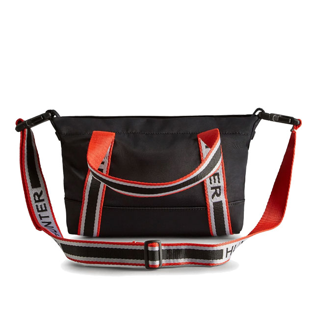 送料無料 ハンター HUNTER 2.17L 2WAY UBS1203KBM メンズ レディース FW 秋冬 新作 秋新作 冬新作 人気 流行 定番 2024 2025 ショルダーバッグ ハンドバッグ ナイロン ミニ トップ クリップ トート 斜め掛け カバン 肩掛け バック 旅行 小さめ 手持ち ソフト ブラック 黒 鞄