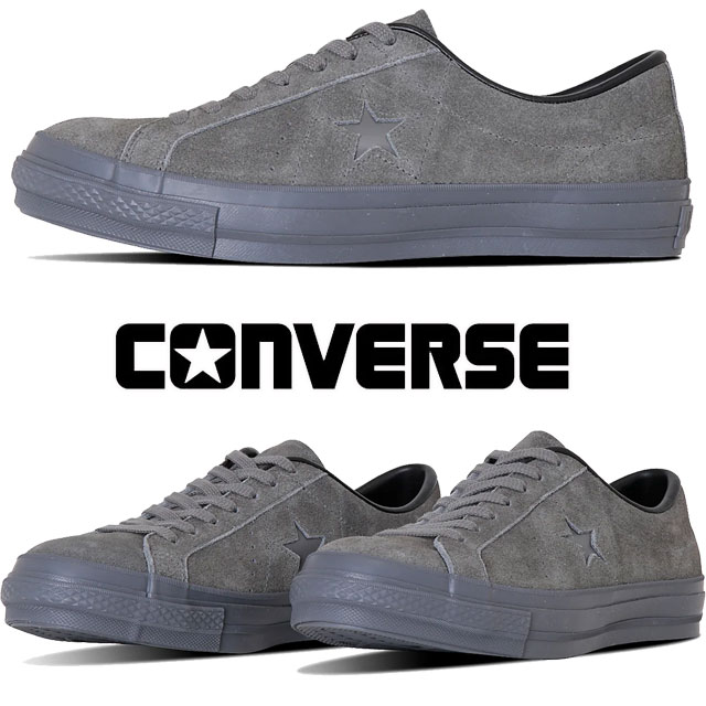 送料無料 スニーカー ローカット メンズ FW 秋冬 新作 秋新作 冬新作 人気 流行 定番 2025 コンバース CONVERSE J 35200800 ワンスター スエード 日本製 シューズ メイドインジャパン 国産スエード グレイ 靴