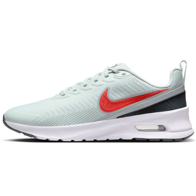 送料無料 スニーカー ローカット メンズ FW 秋冬 新作 秋新作 冬新作 人気 流行 定番 2025 ナイキ NIKE FD4329-006 エアマックス ニュアクシス シューズ ライトシルバー/ピカンテレッド 靴