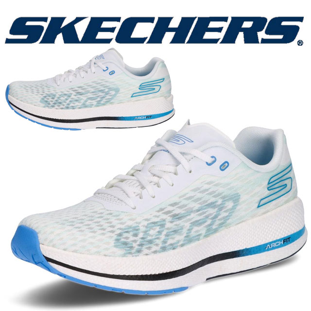 送料無料 スニーカー ランニングシューズ ローカット レディース FW 秋冬 新作 秋新作 冬新作 人気 流行 定番 2025 スケッチャーズ SKECHERS 25.5cm 4 172075 大きいサイズ ゴーラン レイザー グッドイヤー カジュアルシューズ マシンウォッシャブル ホワイト/ブルー 靴の通販は 8,990円