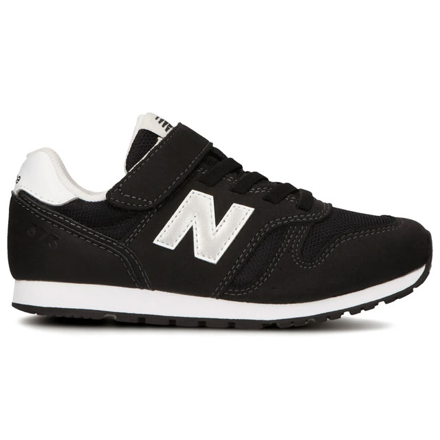 送料無料 スニーカー ローカット キッズ ジュニア 男の子 女の子 FW 秋冬 新作 秋新作 冬新作 人気 流行 定番 2025 ニューバランス new balance YV373 KB2 ベルクロ 通園 通学 ブラック 黒 子供靴の通販は 5,368円