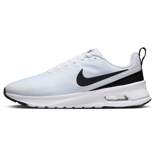 送料無料 スニーカー ローカット メンズ SS 春夏 新作 夏新作 秋新作 人気 流行 定番 2025 ナイキ NIKE NUAXIS FD4329 101 エア マックス カジュアルシューズ ホワイト/ブラック/ホワイト 白 靴の通販は