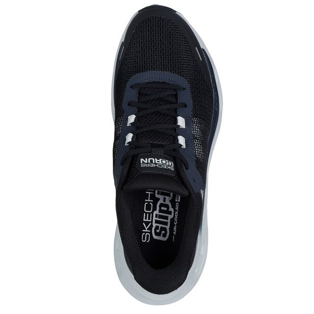 送料無料 スニーカー メンズ SS 春夏 新作 夏新作 秋新作 人気 流行 定番 2025 スケッチャーズ SKECHERS 220422 スリップインズ 手を使わずに履ける グッドイヤー 滑りにくい マックスクッショニング グライド-ステップ-ABERDEEN 洗える ブラック/グレー ホワイト/マルチ 靴
