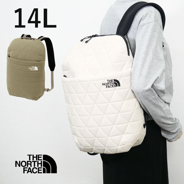 送料無料 バックパック レディース SS 春夏 新作 夏新作 秋新作 人気 流行 定番 2025 ザ・ノース・フェイス NM32350 14L BAG リュック ジオフェイススリムパック バック カバン デイパック 13インチ ノートPC タブレットスリーブ アウトドア お出掛け 鞄