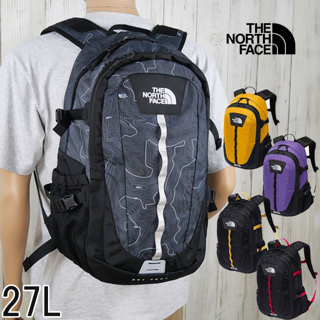 送料無料 バックパック メンズ レディース SS 春夏 新作 夏新作 秋新作 人気 流行 定番 2025 ザ・ノース・フェイス NM72302 27L BAG リュック ホットショット デイパック 15インチノートパソコン対応 バック PCスリーブ アウトドア カジュアル かばん 鞄