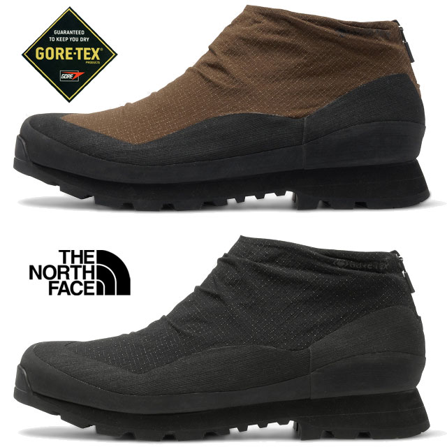 送料無料 ショートブーツ ローカット ゴアテックス メンズ レディース SS 春夏 新作 夏新作 秋新作 人気 流行 定番 2025 ザ・ノース・フェイス TNF NF52540 レインブーツ レイン ロー 防水 雨具 バックファスナー アンクル丈 コンパクト アウトドア TNFブラック 雨靴