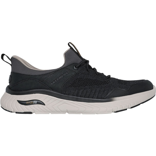 送料無料 スニーカー スリッポン ローカット メンズ SS 春夏 新作 夏新作 秋新作 人気 流行 定番 2025 スケッチャーズ SKECHERS 205340 スリップインズ アーチフィット クロッサー エメリック 手を使わずに履ける 靴 リラックスドフィット ハンズフリー ブラック 送料無料 スニーカー スリッポン ローカット メンズ SS 春夏 新作 夏