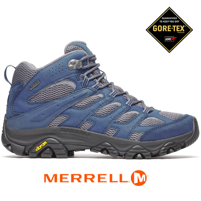 送料無料 スニーカー ゴアテックス メンズ SS 春夏 新作 夏新作 秋新作 人気 流行 定番 2025 メレル MERRELL 3 J500637 モアブ シンセティック ミッド 防水 ハイキングシューズ ミッドカット トレイルランニングシューズ アウトドア グレーストーン 靴