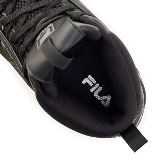 送料無料 スニーカー レースアップ レディース SS 春夏 新作 夏新作 秋新作 人気 流行 定番 2025 フィラ FILA 2 MID 7cm WSS25025 厚底 ディスラプター ウェッジ 厚底靴 黒 白 ミッドカット ウエッジソール_7