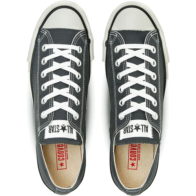 送料無料 スニーカー ローカット メンズ レディース SS 春夏 新作 夏新作 秋新作 人気 流行 定番 2025 コンバース CONVERSE J 31315160 キャンバス オールスター オックス 靴 日本製 メイドインジャパン キャンバススニーカー グラファイト 送料無料 スニーカー ローカット メンズ レディース SS 春夏 新作 夏