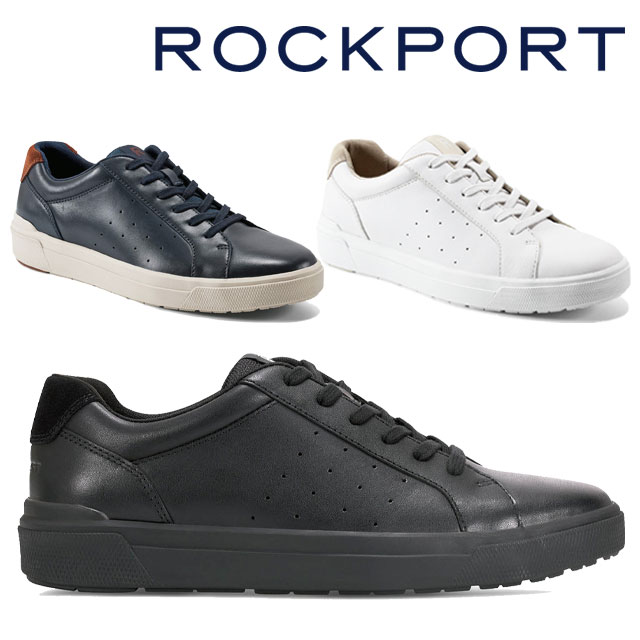 送料無料 スニーカー ローカット メンズ SS 春夏 新作 夏新作 秋新作 人気 流行 定番 2025 ロックポート ROCKPORT RMF-C25S37W RMF-C25S34W RMF-C25S35W トータルモーション タークィン レース トゥ トゥ レザーシューズ ダークブルー ブラック ホワイト 靴