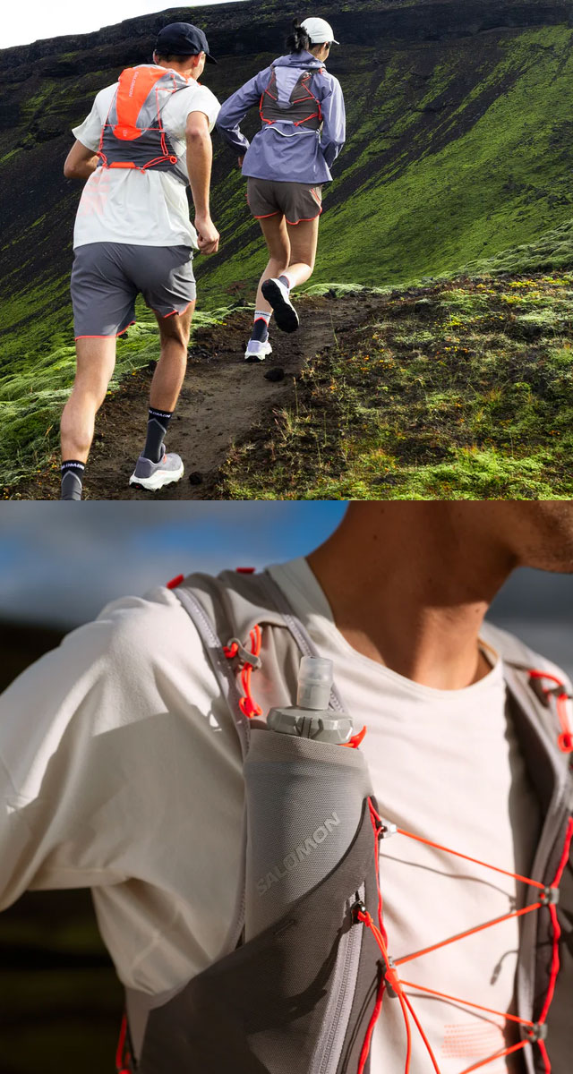 送料無料 ランニングベスト メンズ レディース ユニセックス SS 春夏 新作 夏新作 秋新作 人気 流行 定番 2025 サロモン SALOMON LC2464300 LC2464400 LC2464500 LC2464700 ADV SKIN 12 12L フラスク付 トレイルランニング トレラン マラソン 登山 バッグ リュック