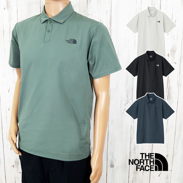 メール便送料無料 ポロシャツ 半袖 メンズ SS 春夏 新作 夏新作 秋新作 人気 流行 定番 2025 ザ・ノース・フェイス NT22598 ショートスリーブテックポロ 速乾 襟付き トップス ウェア アウトドア キャンプ ゴルフ 白 黒 紺 緑 アパレル