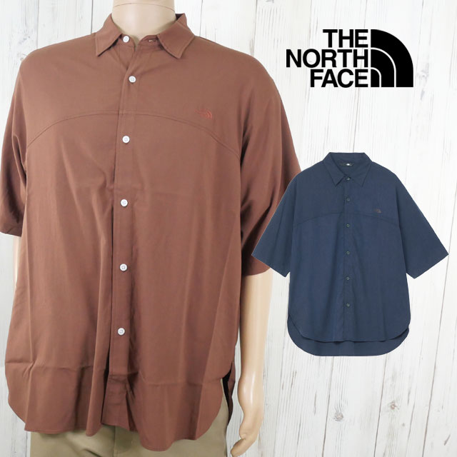 送料無料 半袖 メンズ SS 春夏 新作 夏新作 秋新作 人気 流行 定番 2025 ザ・ノース・フェイス NR22563 カジュアルシャツ ショートスリーブアローラインシャツ リラックス トップス UVケア ウェア アウトドア アパレル ラウンジ UVケア 前開きシャツ 速乾 服 紺 茶