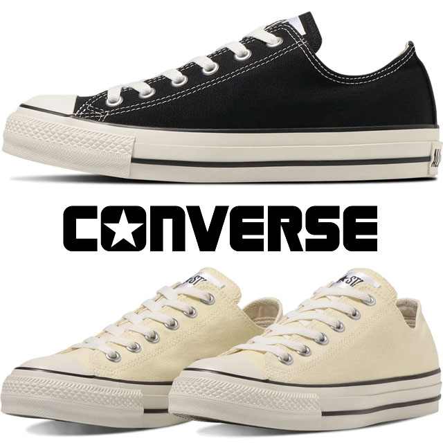 送料無料 スニーカー ローカット メンズ レディース AW 秋冬 新作 秋新作 冬新作 人気 流行 定番 2025 コンバース CONVERSE OX 31310690 31310694 オールスター （R） カジュアルシューズ キャンバススニーカー 靴 ブラック バターホワイト