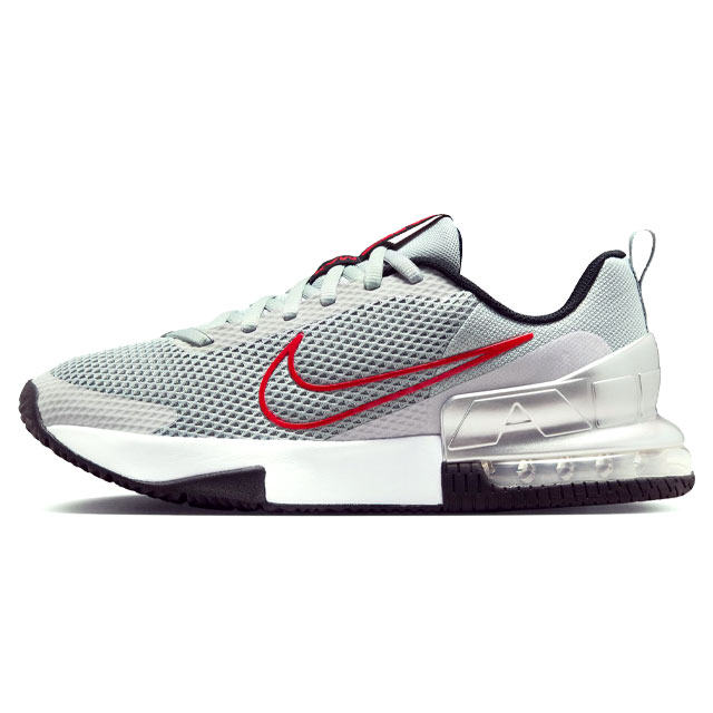 送料無料 スニーカー ローカット メンズ AW 秋冬 新作 秋新作 冬新作 人気 流行 定番 2025 ナイキ NIKE FQ1833-011 エアマックス アルファ トレーナー6 トレーニングシューズ 靴 フラット シルバー ユニバーシティ レッド メタリック シルバー ブラック