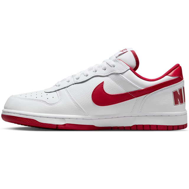 送料無料 スニーカー ローカット メンズ ユニセックス AW 秋冬 新作 秋新作 冬新作 人気 流行 定番 2025 ナイキ NIKE LOW 355152-150 ビッグ カジュアルシューズ 靴 ホワイト/ジムレッド