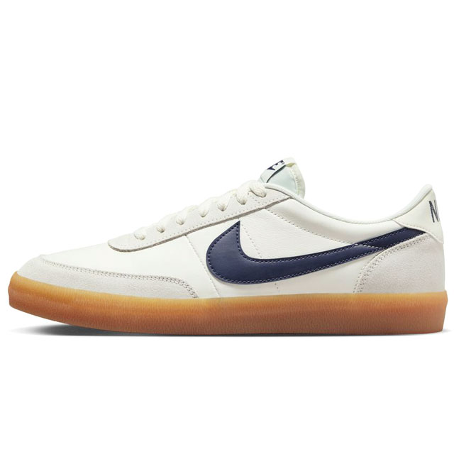 送料無料 スニーカー ローカット メンズ AW 秋冬 新作 秋新作 冬新作 人気 流行 定番 2025 ナイキ NIKE 2 432997-107 キルショット レザー カジュアルシューズ セイル ミッドナイトネイビー ガムイエロー 靴