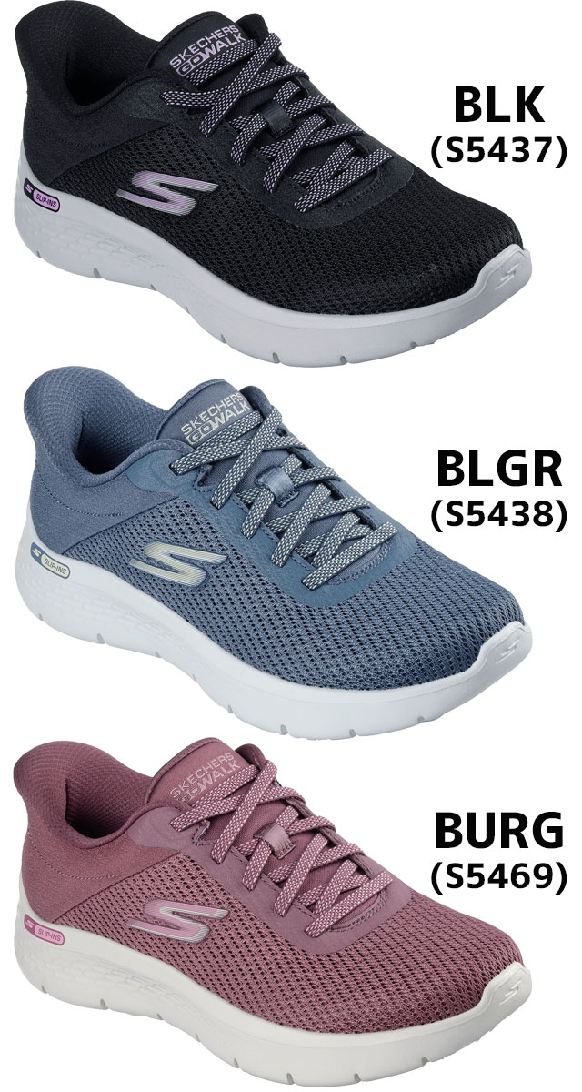 送料無料 スニーカー スリッポン レディース AW 秋冬 新作 秋新作 冬新作 人気 流行 定番 2025 スケッチャーズ SKECHERS -125516 スリップインズレディース 手を使わずに履ける 靴 ゴーウォーク フレックス カーラ ハンズフリー シュー ズ ブラック ブルー バーガンディ