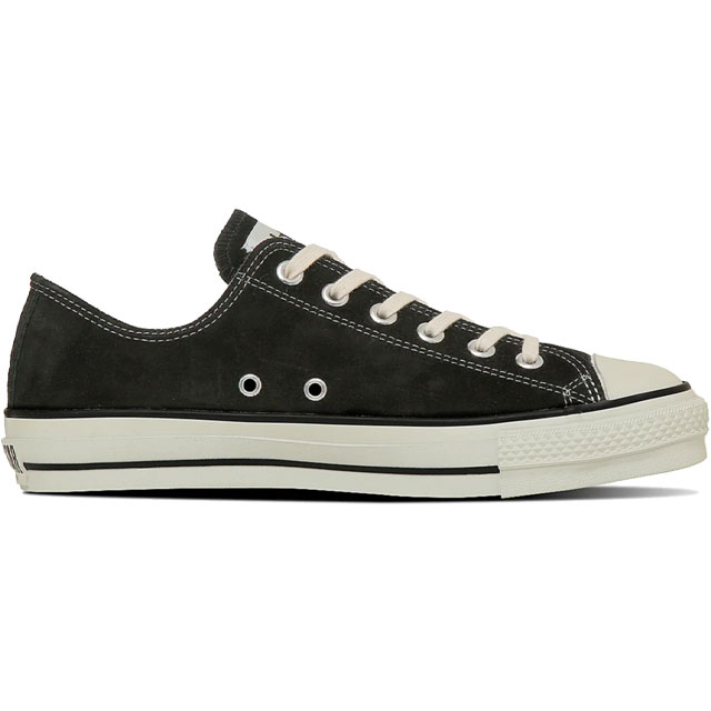 送料無料 スニーカー ローカット メンズ AW 秋冬 新作 秋新作 冬新作 人気 流行 定番 2025 コンバース CONVERSE J OX 31315650 スエード オールスター メイドインジャパン ブラック 黒 日本製 靴