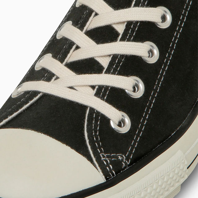 送料無料 スニーカー ローカット メンズ AW 秋冬 新作 秋新作 冬新作 人気 流行 定番 2025 コンバース CONVERSE J OX 31315650 スエード オールスター メイドインジャパン ブラック 黒 日本製 靴