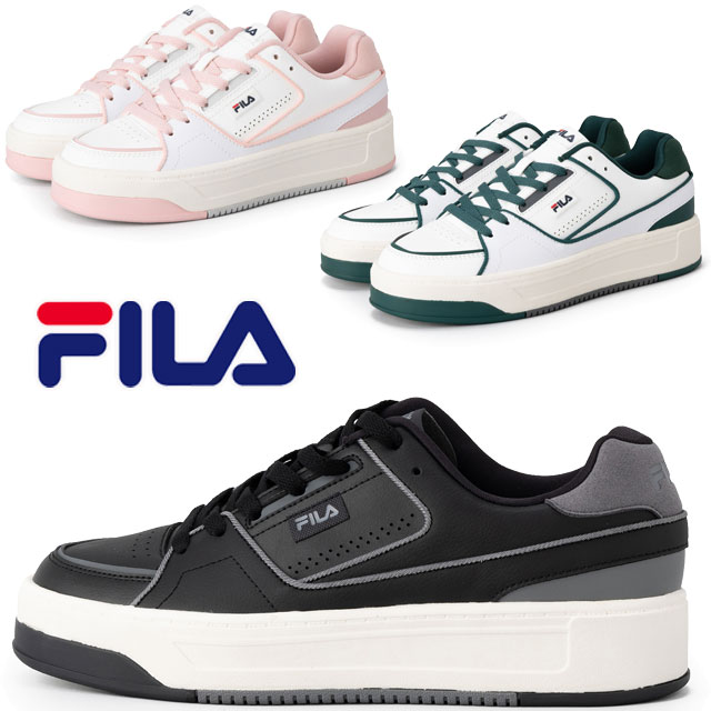 送料無料 スニーカー ローカット レディース AW 秋冬 新作 秋新作 冬新作 人気 流行 定番 2025 フィラ FILA UFW25040 003 116 198 evidr コートフェザリーブイツー 【IMP.横原悠毅さん着用】 ブラックビューティー 黒 ブライトホワイト 白 【IMP.影山拓也さん着用】 靴