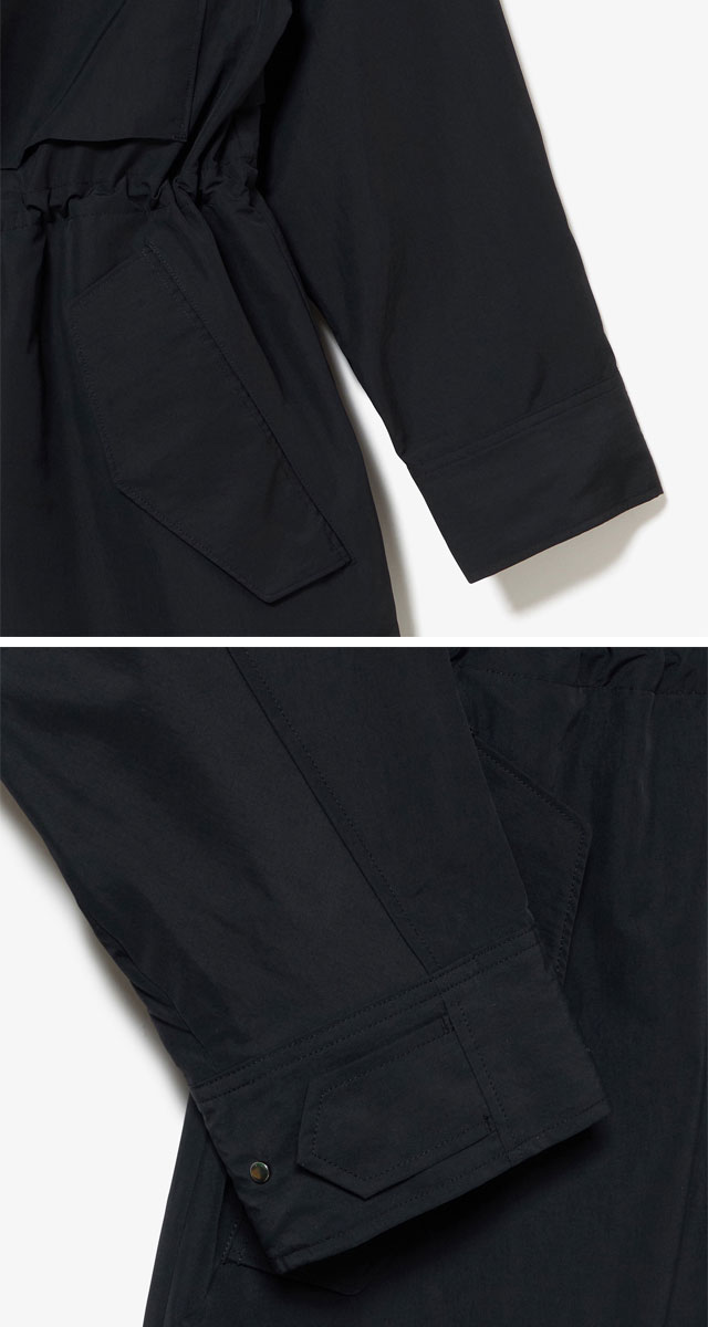 送料無料 長袖 レディース AW 秋冬 新作 秋新作 冬新作 人気 流行 定番 2025 ラコステ LACOSTE BF022 031 アウター ユーティリティマウンテンパーカ 撥水 コート 前開き アパレル 防寒 上着 アウトドア シンプル ウェア ブラック 黒 服_4