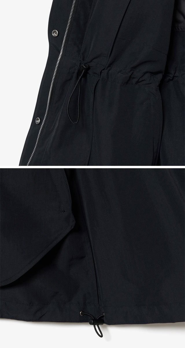送料無料 長袖 レディース AW 秋冬 新作 秋新作 冬新作 人気 流行 定番 2025 ラコステ LACOSTE BF022 031 アウター ユーティリティマウンテンパーカ 撥水 コート 前開き アパレル 防寒 上着 アウトドア シンプル ウェア ブラック 黒 服_5