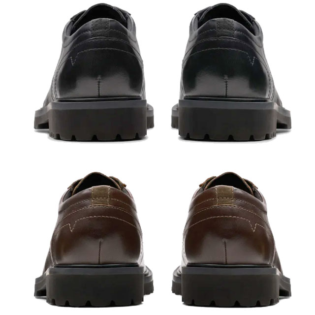 送料無料 ビジネスシューズ メンズ AW 秋冬 新作 秋新作 冬新作 人気 流行 定番 2025 クラークス Clarks 26183725 26183726 バーウィックレース 革靴 紳士靴 レザーシューズ ドレスシューズ ビジカジ ブラックレザー 黒 ブラウンレザー 本革_4