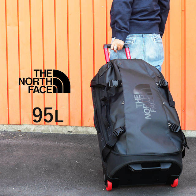 送料無料 キャリーバッグ スーツケース メンズ レディース AW 秋冬 新作 秋新作 冬新作 人気 流行 定番 2025 ザ・ノース・フェイス NM82414 95L BAG ベースキャンプ ローリングサンダー28インチ バッグ 旅行 大型 バック 出張 ビジネス 遠征 ブラック 黒 鞄