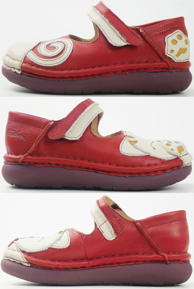 送料無料 ストラップシューズ レディース AW 秋冬 新作 秋新作 冬新作 人気 流行 定番 2025 エスタシオン Estacion TGXE643 コンフォートシューズ 疲れない 本革 靴 歩きやすい ミセス 猫モチーフ ねこ ネコ キャット にゃんこ レッド ブラウン 送料無料 ストラップシューズ レディース AW 秋冬 新作 秋新作 冬新作