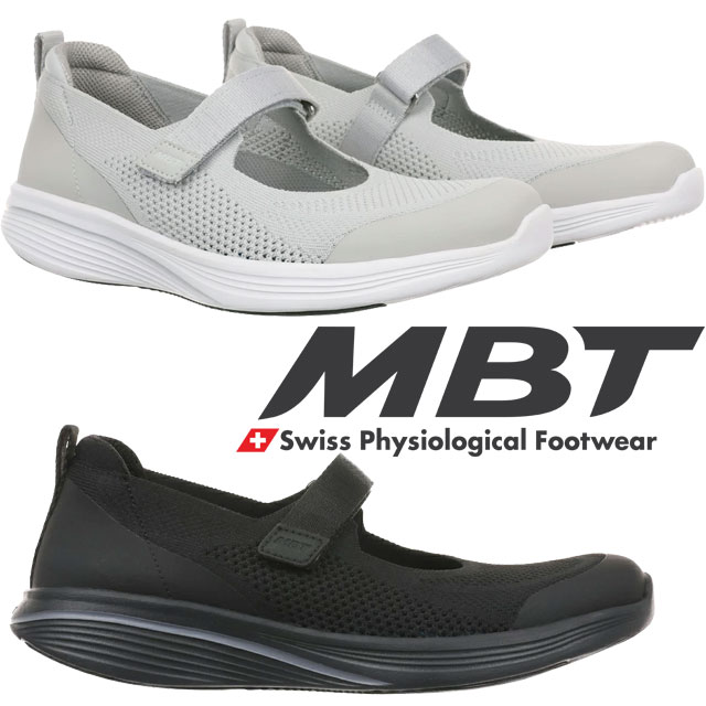 送料無料 スニーカー レディース AW 秋冬 新作 秋新作 冬新作 人気 流行 定番 2025 エムビーティー MBT M4000 703655 1085J 257J エムビーティー メリージェーンスニーカー ストラップシューズ ウォーキング 軽量 ベルクロ ライトグレー ブラック/ブラック 灰色 黒 靴