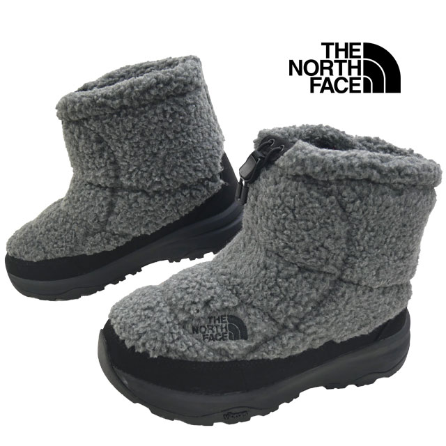 送料無料 ブーティ メンズ ユニセックス AW 秋冬 新作 秋新作 冬新作 人気 流行 定番 2025 ザ・ノース・フェイス NF52578 MM スノーブーツ ヌプシ ショート フリース ウィンターブーツ 防寒 靴 保温 防水 ミックスチャコール