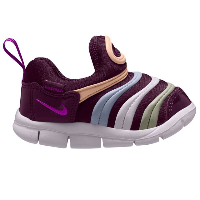 送料無料 スニーカー スリッポン ベビーシューズ ローカット キッズ ベビー 女の子 AW 秋冬 新作 秋新作 冬新作 人気 流行 定番 2025 ナイキ NIKE (TD) 343938 639 ダイナモ フリー ボルドー/ビビッドパープル 子供靴
