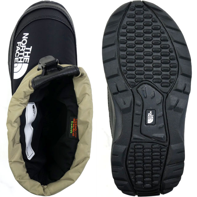 送料無料 スノーシューズ ブーティ キッズ ジュニア 男の子 女の子 AW 秋冬 新作 秋新作 冬新作 人気 流行 定番 2026 ザ・ノース・フェイス K VII NFJ52288 スノーブーツ ヌプシ はっ水 雪道対応 ウインターブーツ 防寒 冬底 保温 子供靴 クラシックカーキ 冬靴