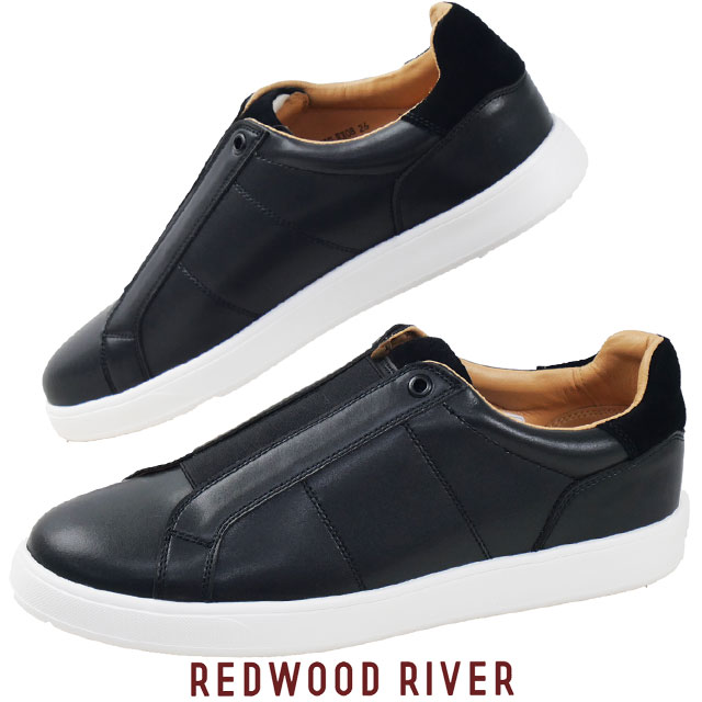 送料無料 スニーカー スリッポン ローカット メンズ AW 秋冬 新作 秋新作 冬新作 人気 流行 定番 2026 リーガル REGAL RX08 リーガル社製 レッドウッドリバー 靴 ブラック 黒