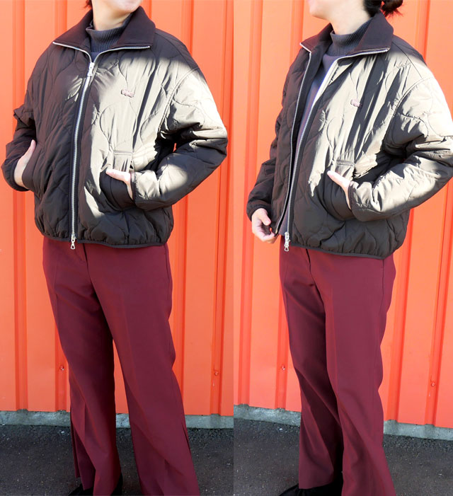 送料無料 長袖 レディース AW 秋冬 新作 秋新作 冬新作 人気 流行 定番 2026 ラコステ LACOSTE BF019J 中綿ブルゾン アウター キルティングジップブルゾン 中わたジャケット コート アパレル 防寒 保温 服 シンプル スポーティ ロゴ ワンポイント わに 鰐 焦げ茶 送料無料 長袖 レディース AW 秋冬 新作 秋新作 冬新作 人気 流行 定番