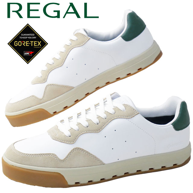 送料無料 スニーカー ローカット ゴアテックス メンズ SS 春夏 新作 春新作 夏新作 人気 流行 定番 2026 リーガル REGAL 2026 GORE TEX SURROUND 64JL 防水 レザースニーカー 本革