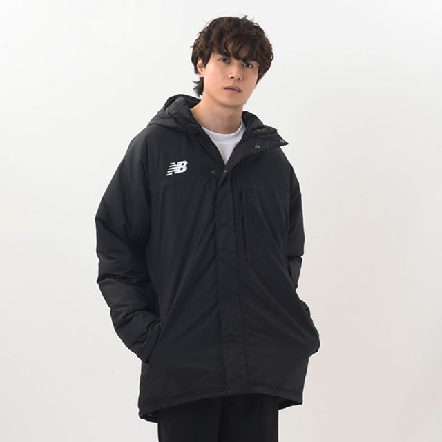 送料無料 長袖 メンズ SS 春夏 新作 春新作 夏新作 人気 流行 定番 2026 ニューバランス new balance 2026 BLACK JMJF1423BK アウター パデッドハーフコート 上着 レディース防寒 中綿 アウトドア ロゴ アパレル 服