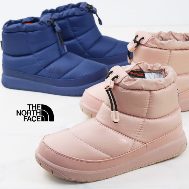 送料無料 スノーブーツ レディース ザ・ノース・フェイス 25f THE NORTH FACE Nuptse bootie WP VI Short NFW51874 ヌプシブーティーウォータープルーフ VIショート 防水 撥水加工 保温 アウトドアウィンターブーツ ミスティローズ デプス