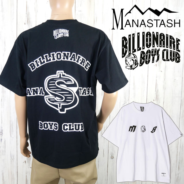 メール便送料無料 Tシャツ 半袖 メンズ レディース SS 春夏 新作 春新作 夏新作 人気 流行 定番 2026 マナスタッシュ MANASTASH×BBC T 2026 030 010 MANA TEE 792 6134015 100 MANASTASHxBILLIONAIRE BOYS CLUB ビリオネア・ボーイズ・クラブ コラボ トップス アパレル 服