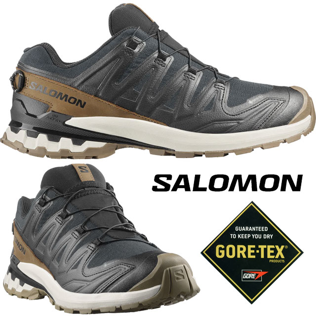 送料無料 スニーカー ゴアテックス メンズ SS 春夏 新作 春新作 夏新作 サロモン SALOMON 2026 XA PRO 3D V9 GTX LIFELONG GORE TEX L47963800 防水 プロ ライフロング トレイルランニングシューズ 滑りにくい ハイキングシューズ アウトドア /コヨーテ