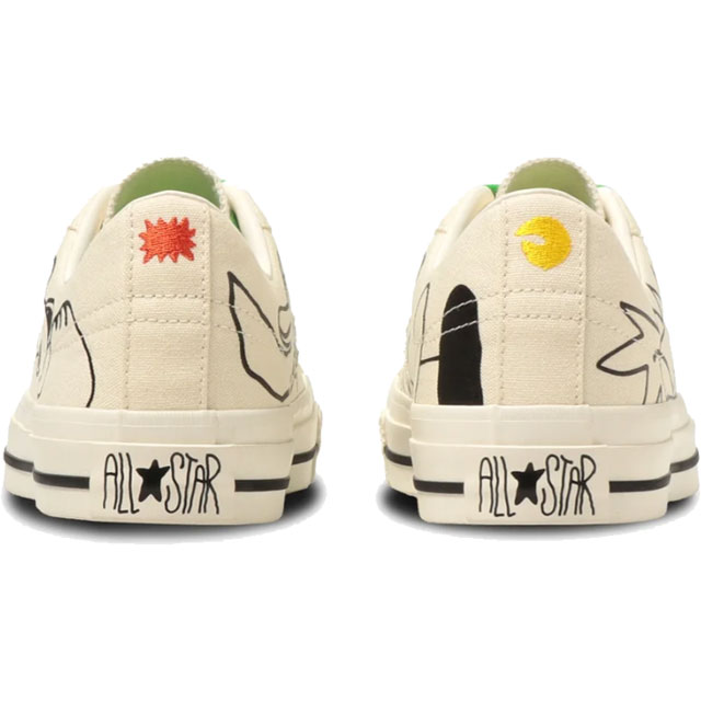 送料無料 スニーカー ローカット メンズ SS 春夏 新作 春新作 夏新作 コンバース CONVERSE 2026 ONE STAR CANVAS DAISUKE KONDO 33702550 ワンスター キャンバス ／ コラボモデル キャンバススニーカー_4