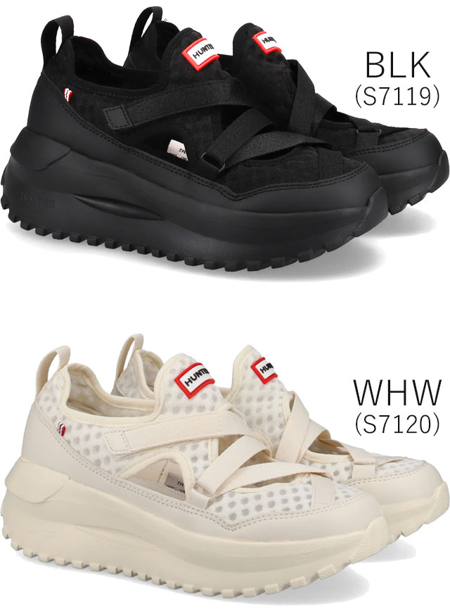 送料無料 トレーナー レディース SS 春夏 新作 春新作 夏新作 ハンター HUNTER 2026 TRAVEL FLOW MARY JANE TRAINER WFF3123MSH 厚底 トラベル フロー メリージェーン 軽量 サマーシューズ チャンキーソール ストラップシューズ ウィロー_1